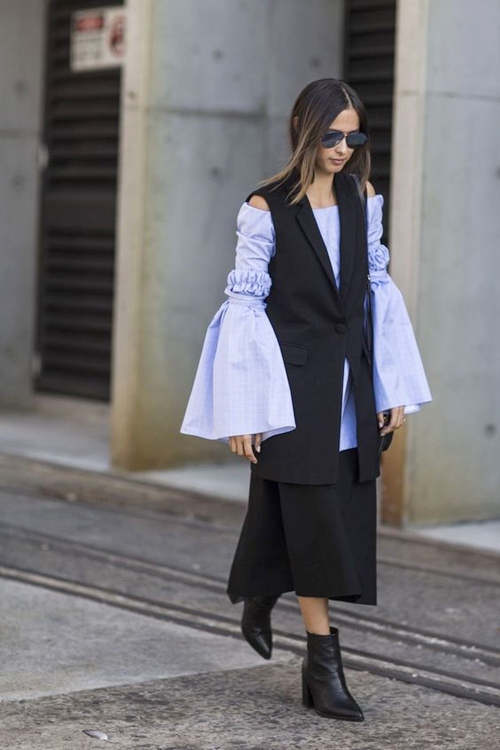 Blazer không tay – Kiểu áo khoác thu này không thể thiếu - 2