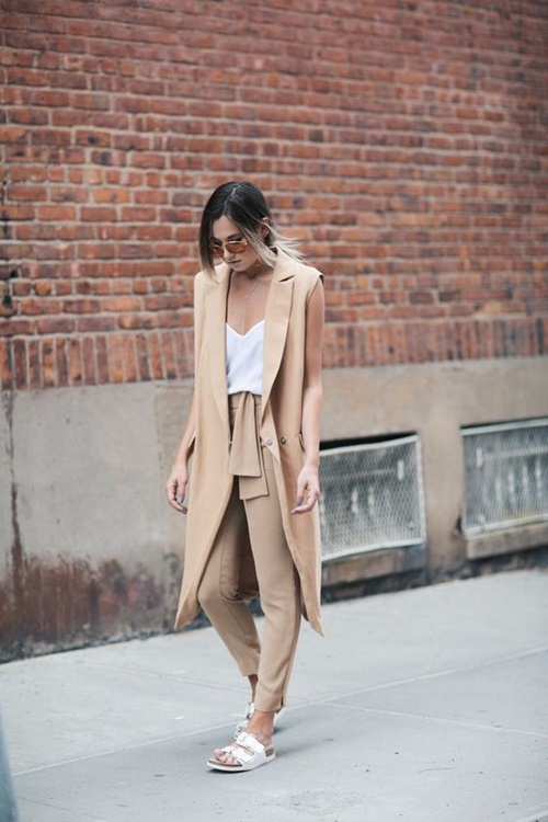 Blazer không tay – Kiểu áo khoác thu này không thể thiếu - 4