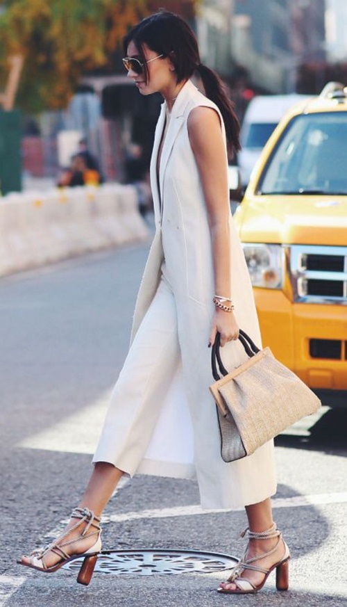 Blazer không tay – Kiểu áo khoác thu này không thể thiếu - 13