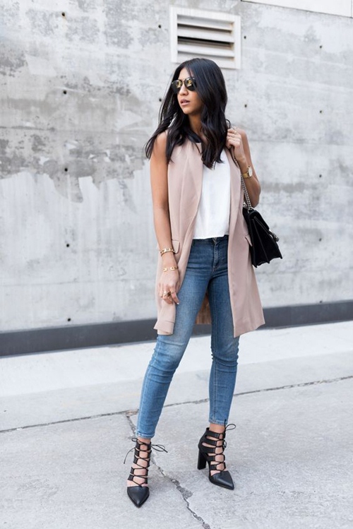Blazer không tay – Kiểu áo khoác thu này không thể thiếu - 11