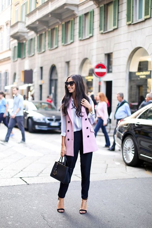 Blazer không tay – Kiểu áo khoác thu này không thể thiếu - 10