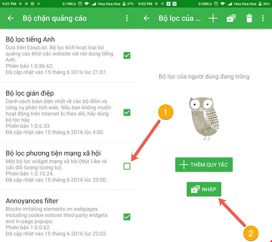 Cách chặn quảng cáo độc hại và theo dõi trên smartphone Cách chặn quảng cáo độc hại và theo dõi trên smartphone
