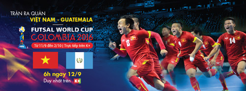 FIFA Futsal World Cup 2016: Liệu Việt Nam có làm nên kỳ tích? - 3