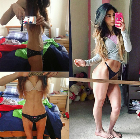 Hành trình thoát kiếp "bộ xương khô" của mỹ nữ cơ bắp - 2