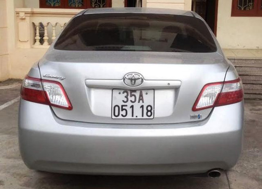 Phó công an huyện tông chết người đi xe biển giả Phó công an huyện tông chết người đi xe biển giả
