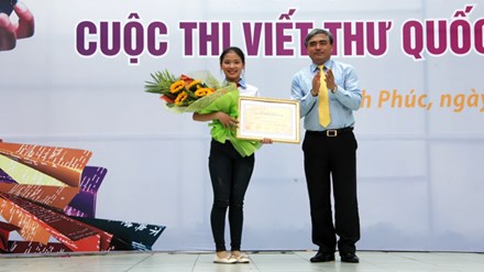 Việt Nam giành giải nhất thi viết thư quốc tế UPU - 1