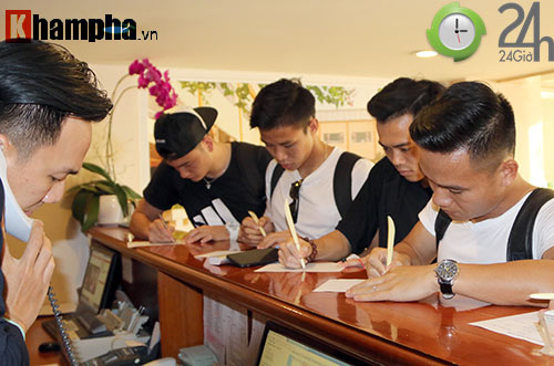 Các "soái ca" ĐT Việt Nam háo hức hội quân ở TP HCM Các "soái ca" ĐT Việt Nam háo hức hội quân ở TP HCM