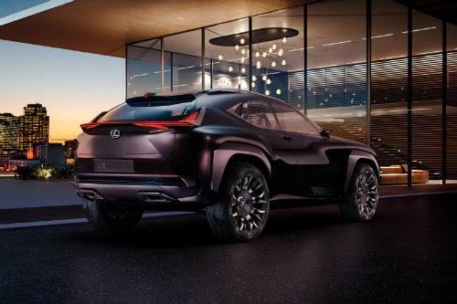 Lexus UX concept có nội thất ba chiều cực chất - 2