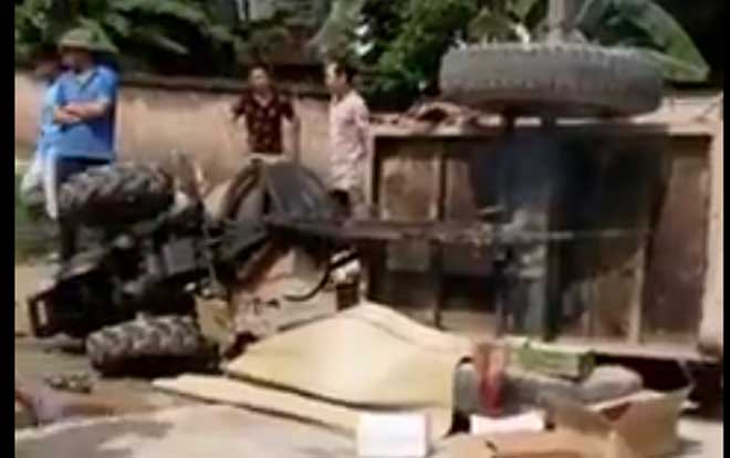 CSGT nói gì trước thông tin "lái xe công nông lật xe, tử vong do CSGT truy đuổi" CSGT nói gì trước thông tin "lái xe công nông lật xe, tử vong do CSGT truy đuổi"