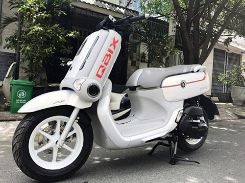 Xe tay ga dáng "độc, lạ" của Yamaha xuất hiện tại VN Xe tay ga dáng "độc, lạ" của Yamaha xuất hiện tại VN