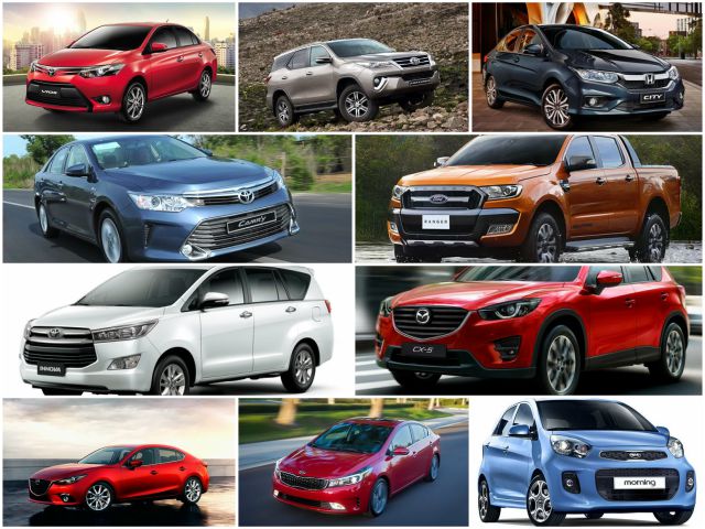 10 mẫu xe bán chạy nhất Việt Nam tháng 6/2017 10 mẫu xe bán chạy nhất Việt Nam tháng 6/2017