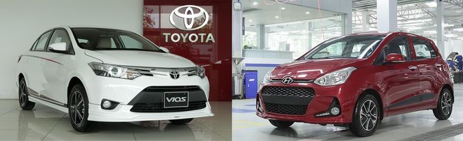 Toyota Vios hay Hyundai Grand i10 là mẫu xe bán chạy nhất? Toyota Vios hay Hyundai Grand i10 là mẫu xe bán chạy nhất?