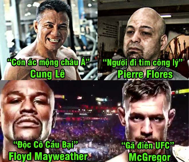 Võ sư Vịnh Xuân đấu Cung Lê kém gì Mayweather đả McGregor Võ sư Vịnh Xuân đấu Cung Lê kém gì Mayweather đả McGregor