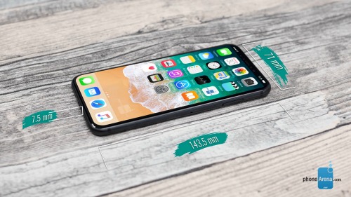 HOT: iPhone 8 đọ màn hình với iPhone 7, iPhone 7 Plus - 1