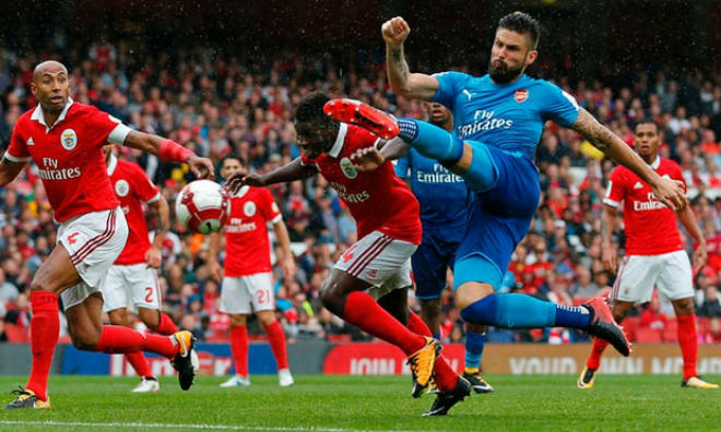 Arsenal - Benfica: Đuối sức và lĩnh 3 "cú đấm" chí tử Arsenal - Benfica: Đuối sức và lĩnh 3 "cú đấm" chí tử