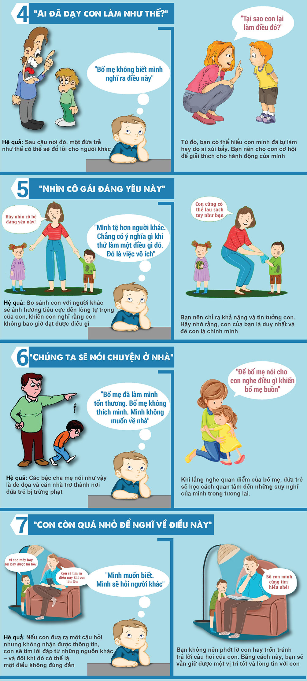 7 điều cha mẹ tuyệt đối tránh nói làm tổn thương trẻ 2