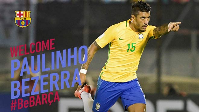Chính thức: Barca đón đồng hương Neymar 40 triệu euro từ Trung Quốc Chính thức: Barca đón đồng hương Neymar 40 triệu euro từ Trung Quốc