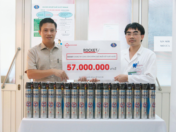 Rocket và Bệnh viện Nhiệt Đới Trung Ương phát động chiến dịch diệt muỗi - 3