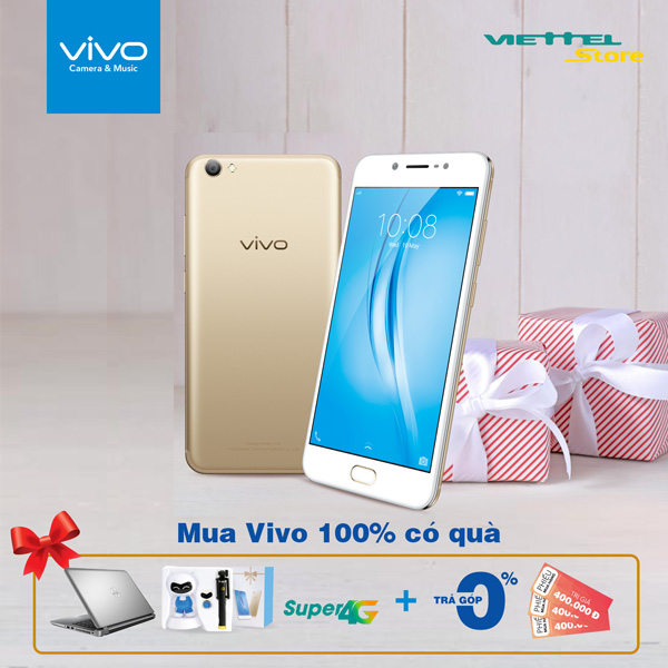 Mua điện thoại Vivo, trúng laptop mỗi ngày tại Viettel Store