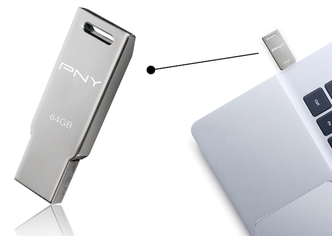 PNY giới thiệu chiếc USB có ngoại hình cực tinh xảo, nhỏ gọn