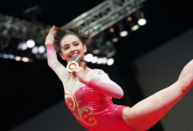 Nữ thần thể dục đẹp nhất SEA Games: Giật HCV nhờ bánh socola Nữ thần thể dục đẹp nhất SEA Games: Giật HCV nhờ bánh socola