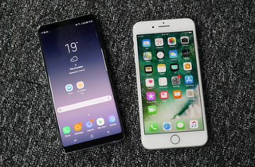 So snh nhanh Samsung Galaxy Note8 v iPhone 7 Plus - 3