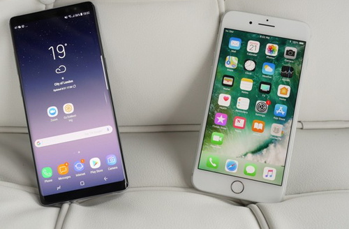 So snh nhanh Samsung Galaxy Note8 v iPhone 7 Plus - 6