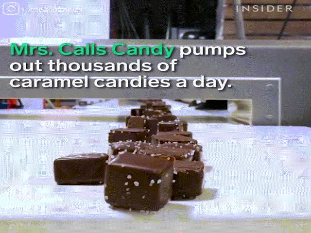Đây chính là cách người ta tạo ra những chiếc kẹo caramel &#34;thần thánh&#34;