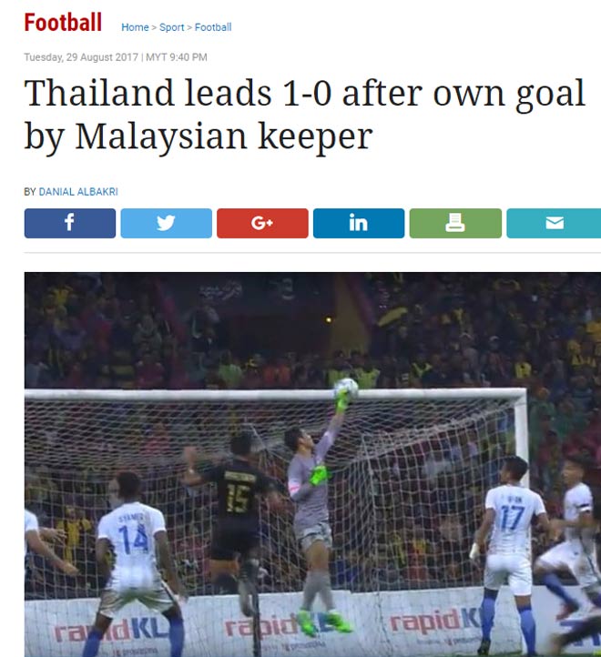 Báo chí thế giới: Quyền uy "vua SEA Games" Thái Lan, đau đớn Malaysia - 4