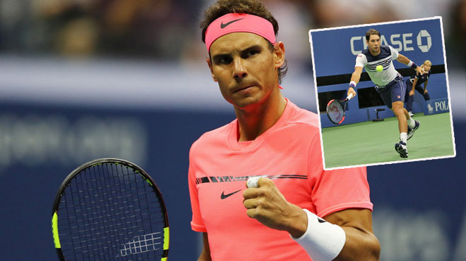 Nadal - Lajovic: Vào cuộc hừng hực, kết thúc bẽ bàng (Vòng 1 US Open) Nadal - Lajovic: Vào cuộc hừng hực, kết thúc bẽ bàng (Vòng 1 US Open)