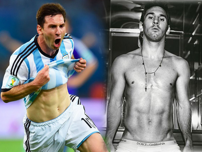 Messi: Chàng còi tưởng chỉ cao 1m4 thành cầu thủ 1m7, cơ bắp "hoành tráng" Messi: Chàng còi tưởng chỉ cao 1m4 thành cầu thủ 1m7, cơ bắp "hoành tráng"