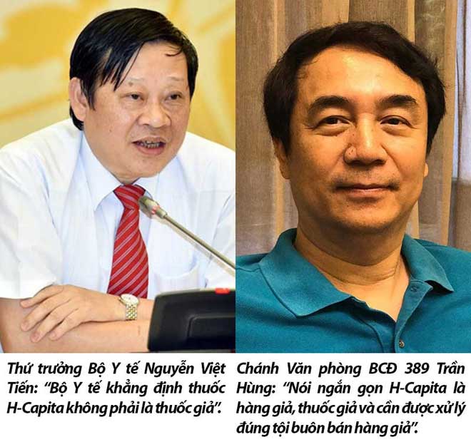 Vụ VN Pharma: "Nói gọn H-Capita là hàng giả" Vụ VN Pharma: "Nói gọn H-Capita là hàng giả"
