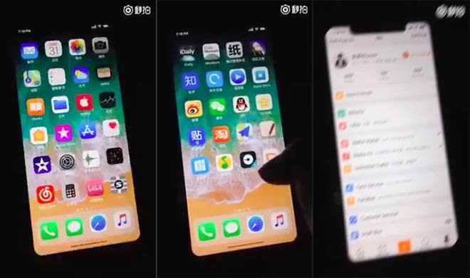 NÓNG: Đã xuất hiện video trên tay iPhone 8