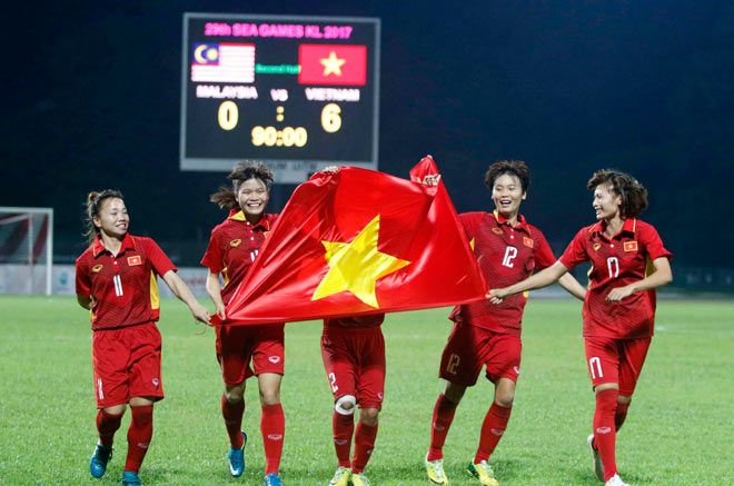 Sự thật vụ cầu thủ nữ VN mang thai vẫn đá SEA Games 29 giành HCV Sự thật vụ cầu thủ nữ VN mang thai vẫn đá SEA Games 29 giành HCV