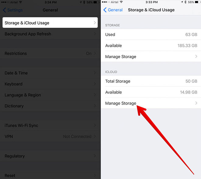 Xóa dữ liệu sao lưu iCloud trên iPhone cũ để giải phóng không gian - 1