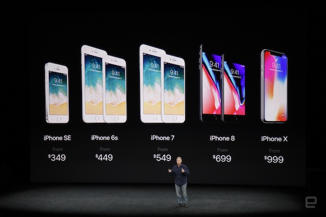 Ra mắt iPhone X siêu đẹp, tương lai của smartphone