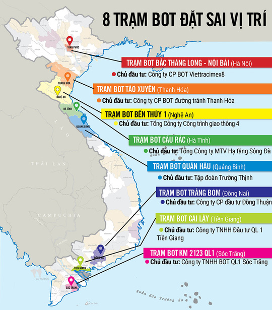 Bất ổn dự án BOT giao thông: Sở chờ bộ, bộ chờ Chính phủ! Bất ổn dự án BOT giao thông: Sở chờ bộ, bộ chờ Chính phủ!