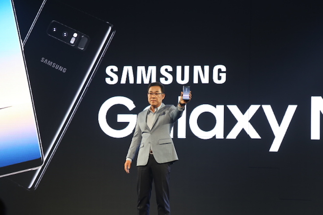 Samsung công bố giá và ngày lên kệ của Galaxy Note8 tại Việt Nam