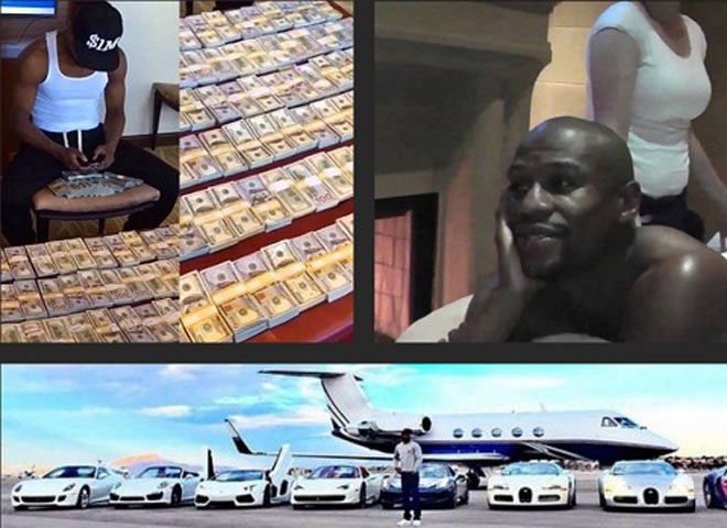 Maywether "chiều" 7 bạn gái, từng rải tiền "vui" với 25 người đẹp Maywether "chiều" 7 bạn gái, từng rải tiền "vui" với 25 người đẹp
