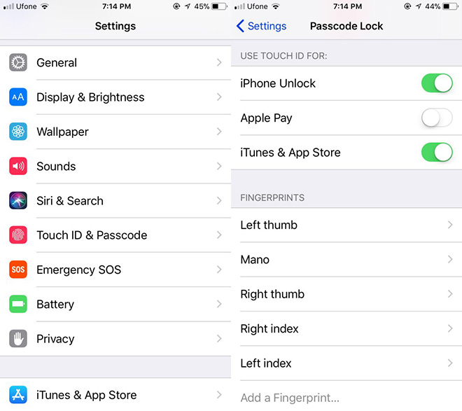Cách chữa lỗi Touch ID xử lý chậm trên iPhone - ảnh 3 Cách chữa lỗi Touch ID xử lý chậm trên iPhone - ảnh 3