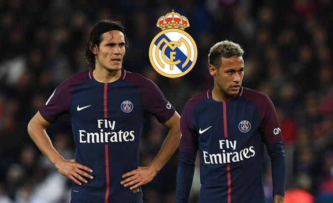 PSG &#34;nhờ&#34; Real dẹp loạn: Trao Neymar &#34;ấn tín&#34;, Cavani kết đôi Ronaldo - 1