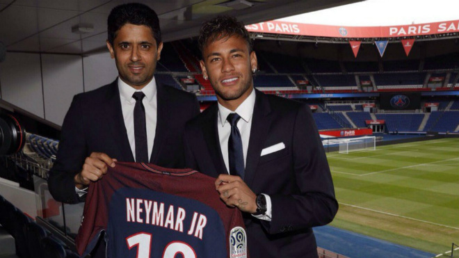 PSG trả gần 3 tỷ đồng/ngày cho Neymar: “Máy chém” chờ Cavani PSG trả gần 3 tỷ đồng/ngày cho Neymar: “Máy chém” chờ Cavani