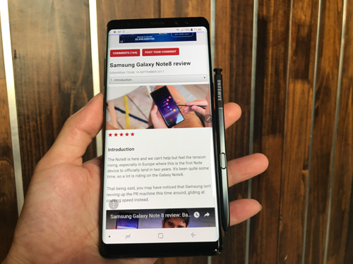 Đánh giá Galaxy Note 8: Bom tấn sẵn sàng "xưng bá" Đánh giá Galaxy Note 8: Bom tấn sẵn sàng "xưng bá"