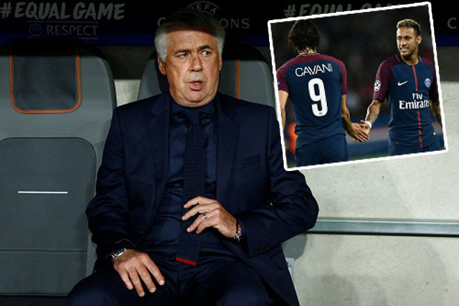 Thuyết âm mưu: PSG khiến Ancelotti mất việc, đón về làm thầy Neymar-Cavani - 2
