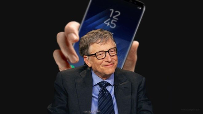 Thuyết âm mưu về chiếc điện thoại mà Bill Gates sử dụng Thuyết âm mưu về chiếc điện thoại mà Bill Gates sử dụng