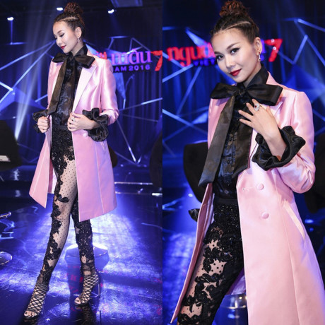 Thanh Hằng bất ngờ nằm trong danh sách này vì phong cách xuyên thấu kém duyên trong tập Vietnam's Next Top Model gần nhất.