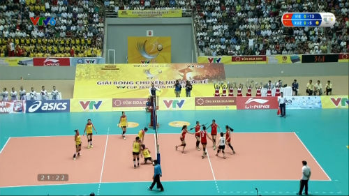 ĐT nữ Việt Nam - Giang Tô: Khai cuộc ấn tượng (Bóng chuyền VTV Cup) ĐT nữ Việt Nam - Giang Tô: Khai cuộc ấn tượng (Bóng chuyền VTV Cup)