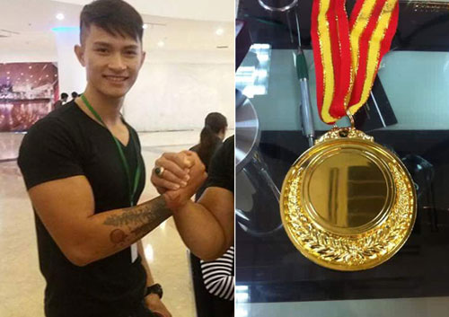 Nóng: 1 mình đi thi, chàng trai Việt vô địch vật tay thế giới Nóng: 1 mình đi thi, chàng trai Việt vô địch vật tay thế giới