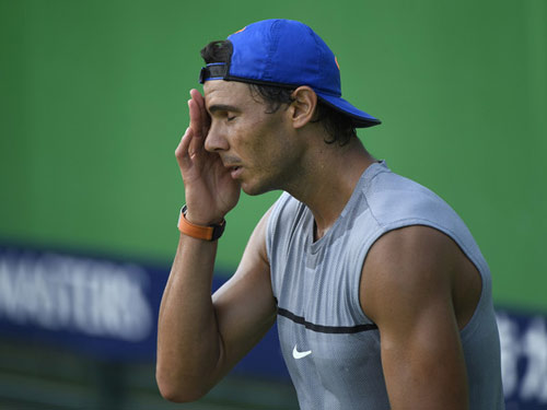 Shanghai Masters ngày 2: Mạnh mẽ lên, Nadal! Shanghai Masters ngày 2: Mạnh mẽ lên, Nadal!
