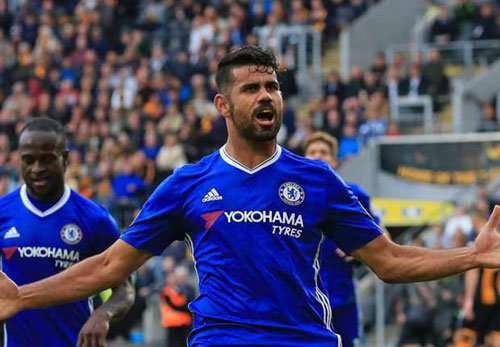 Lập siêu phẩm, Diego Costa vượt mặt Aguero Lập siêu phẩm, Diego Costa vượt mặt Aguero